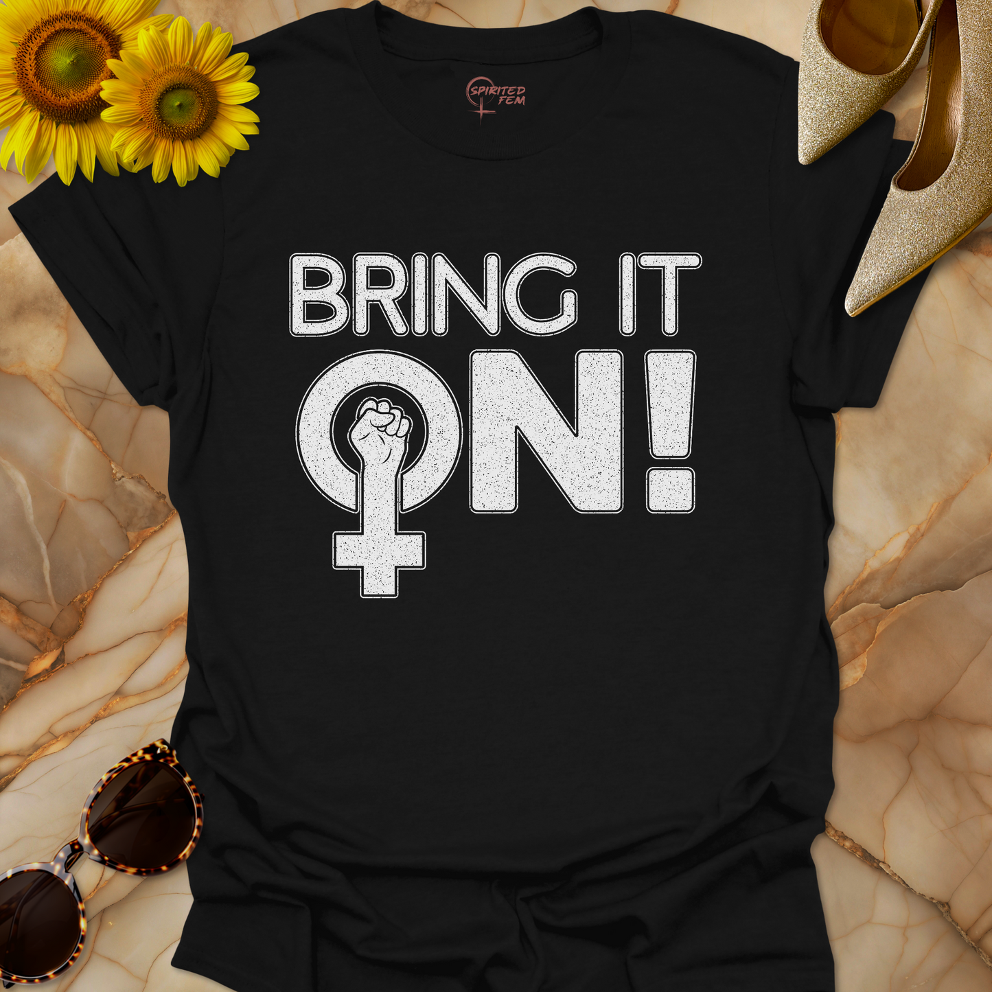 Bring It On! Female Power Symbol