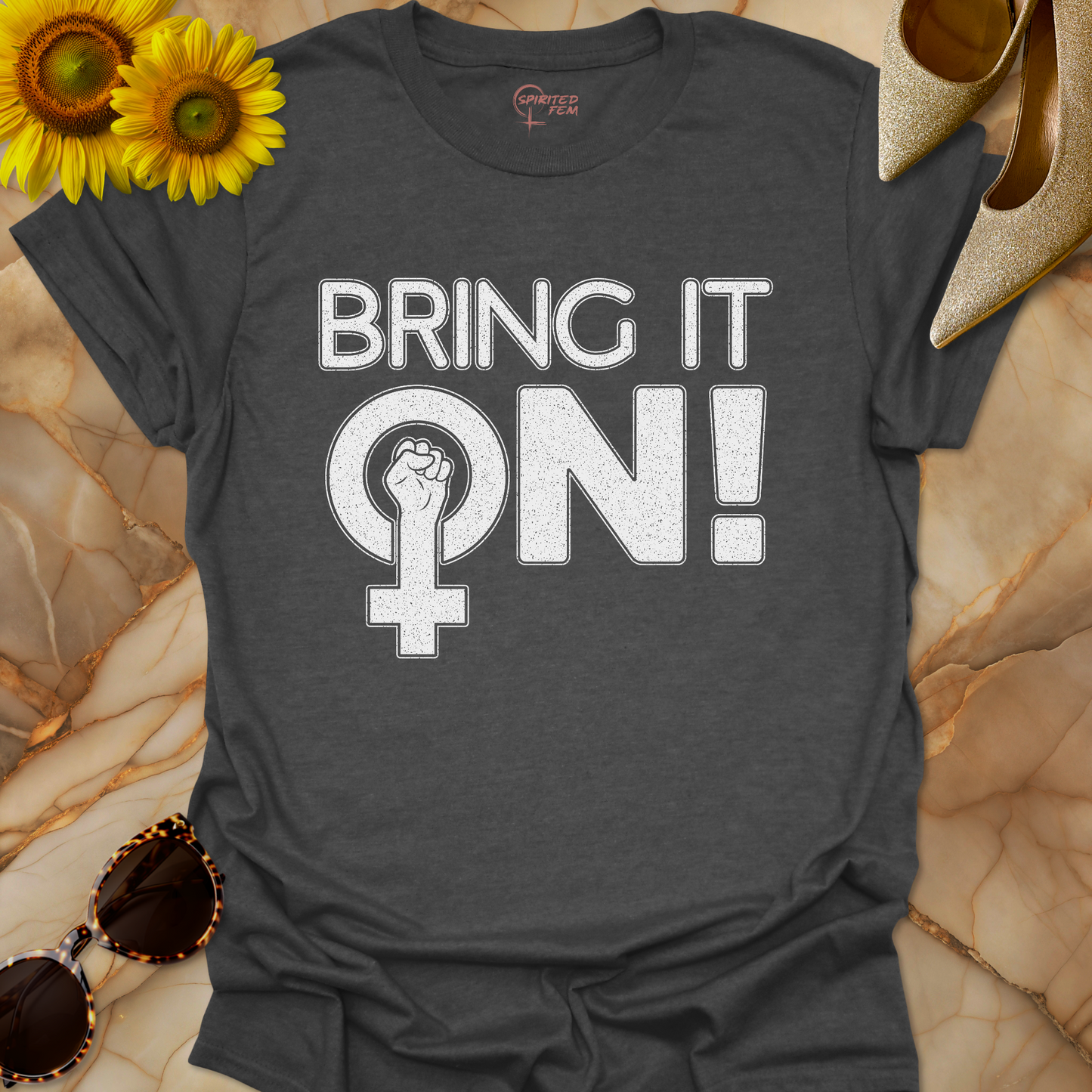 Bring It On! Female Power Symbol