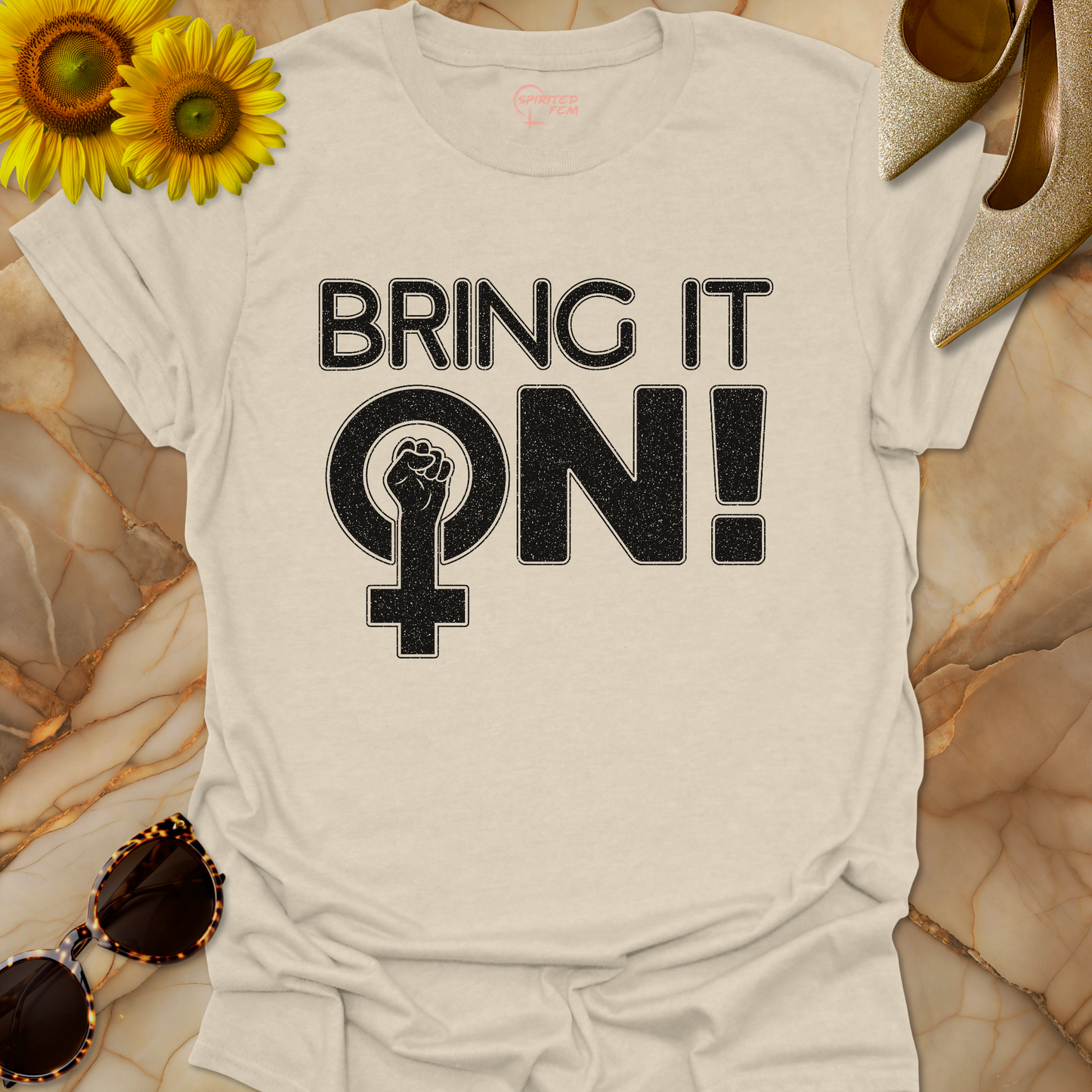Bring It On! Female Power Symbol