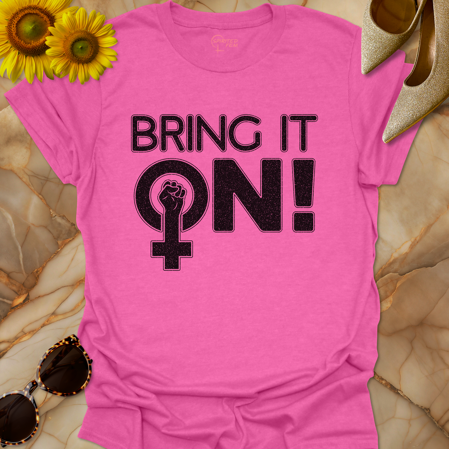 Bring It On! Female Power Symbol