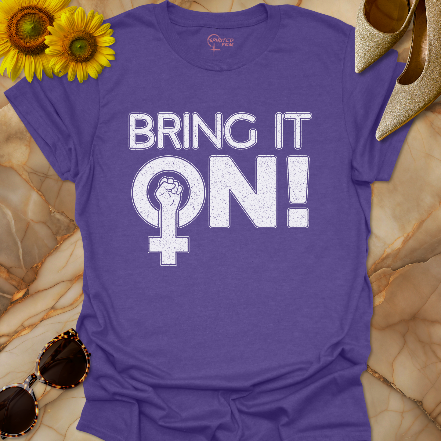 Bring It On! Female Power Symbol