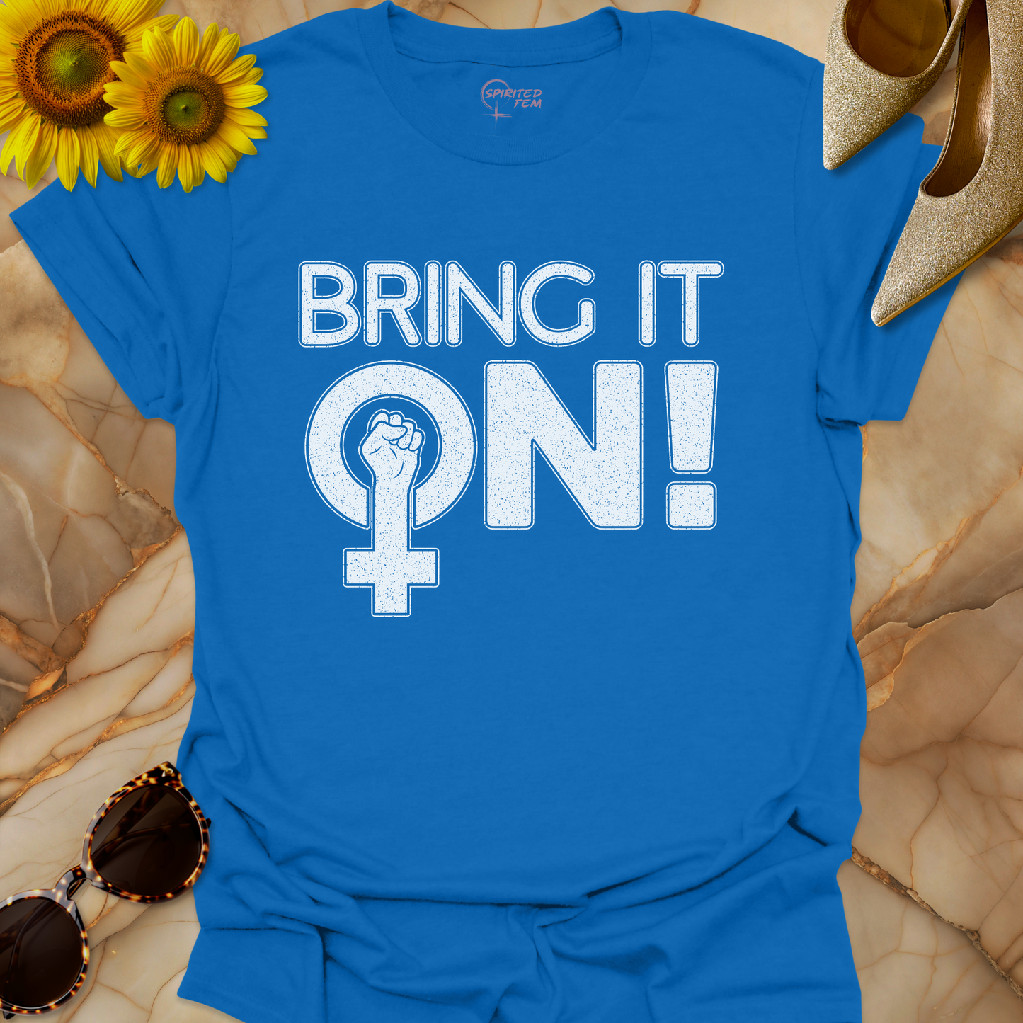 Bring It On! Female Power Symbol