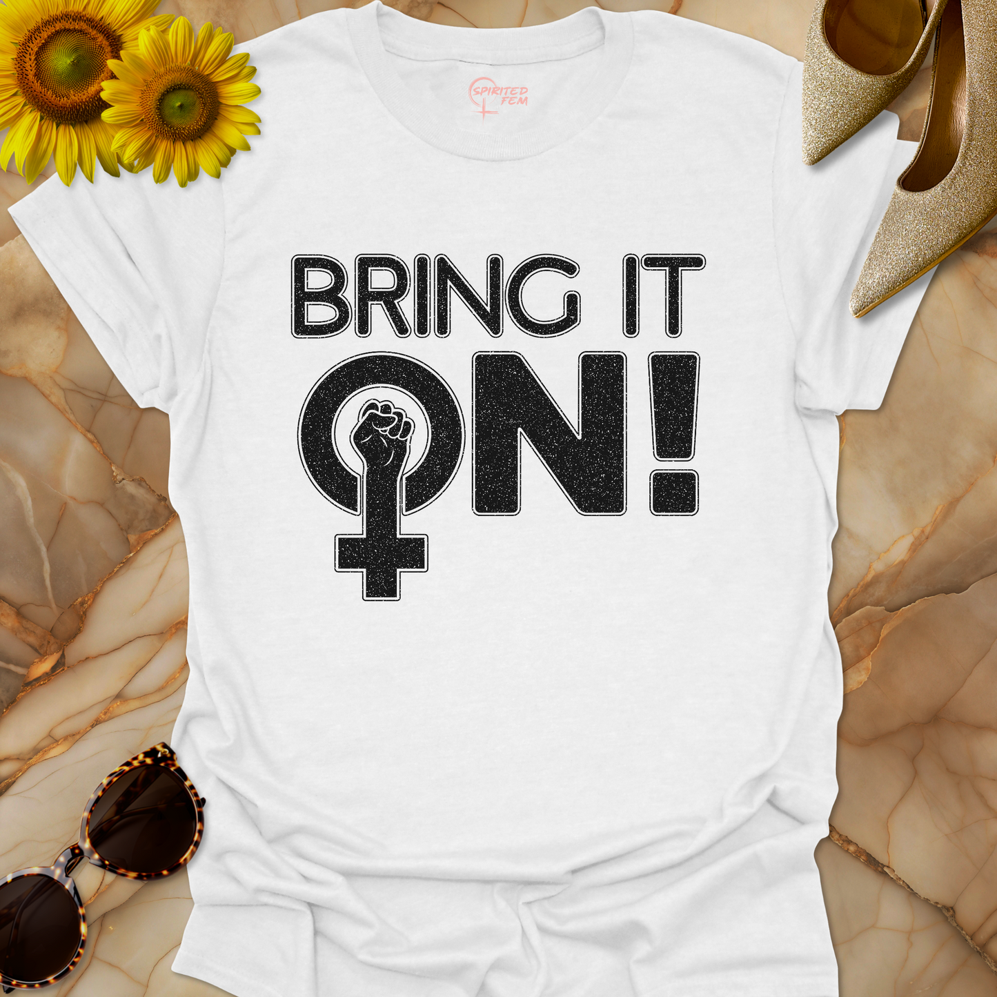 Bring It On! Female Power Symbol
