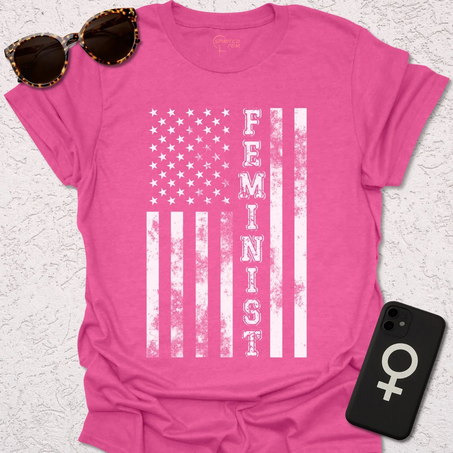 USA Flag Feminist - Spirited Fem