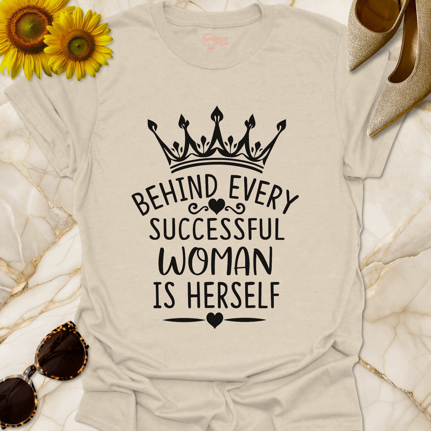 Behind Every Successful Woman Is Herself