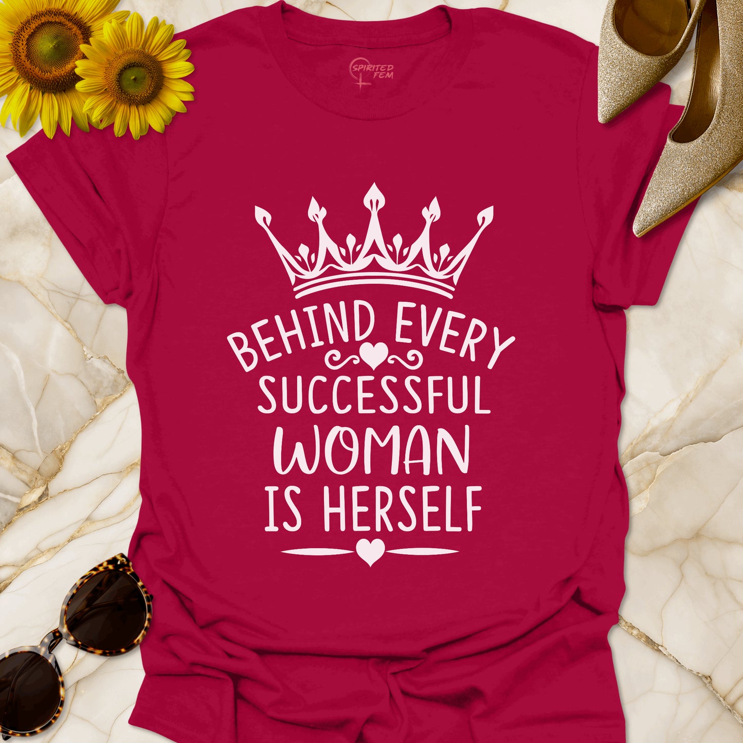 Behind Every Successful Woman Is Herself