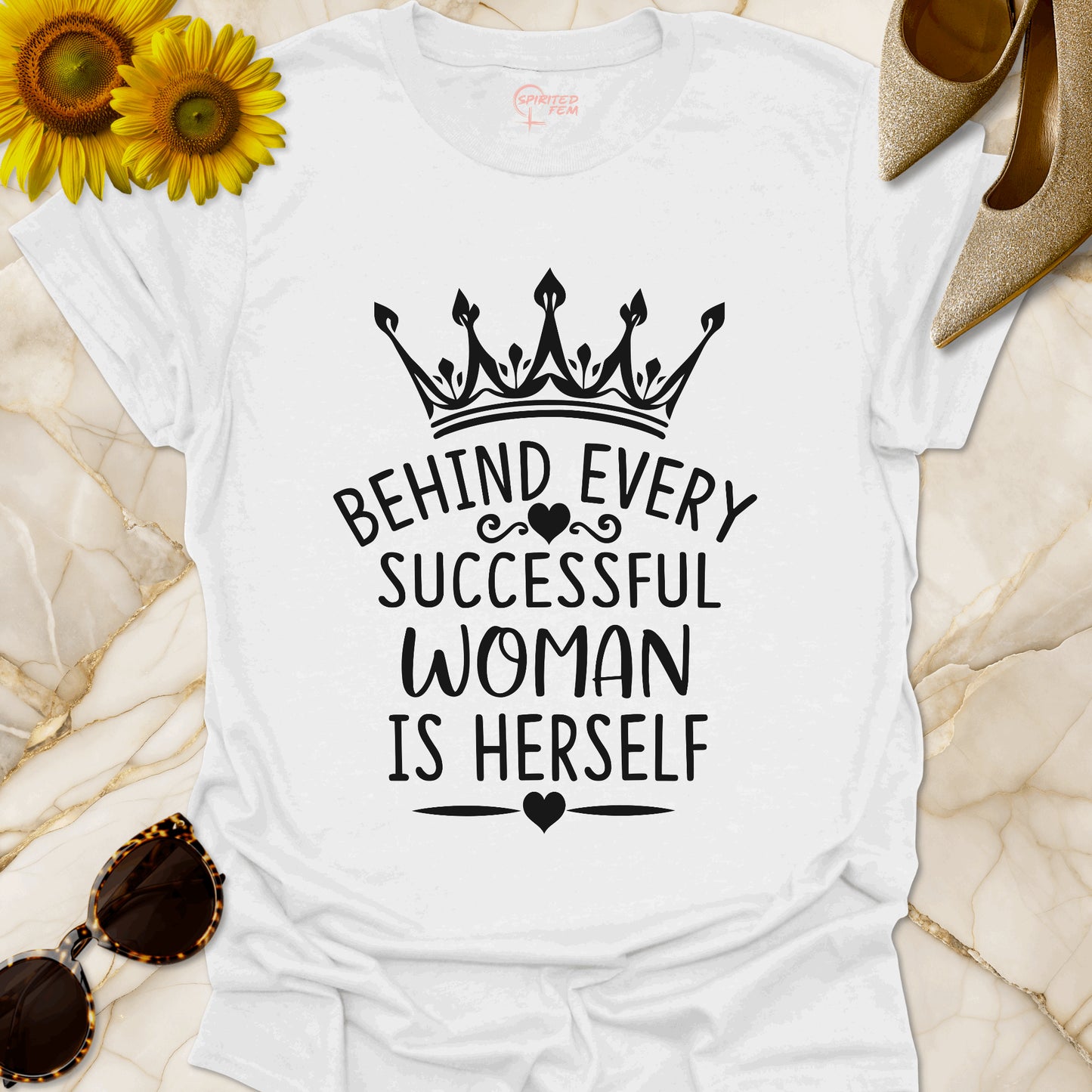 Behind Every Successful Woman Is Herself