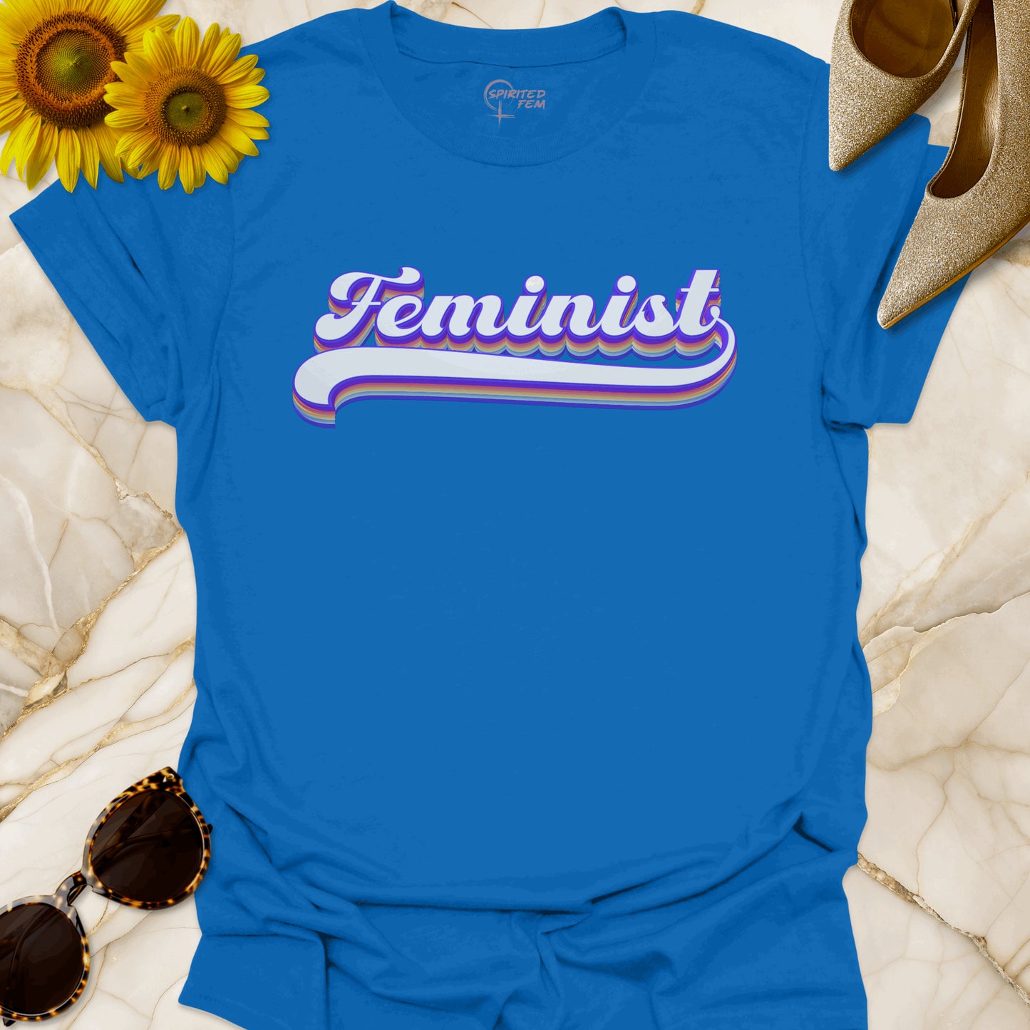 Five Colour Retro Feminist