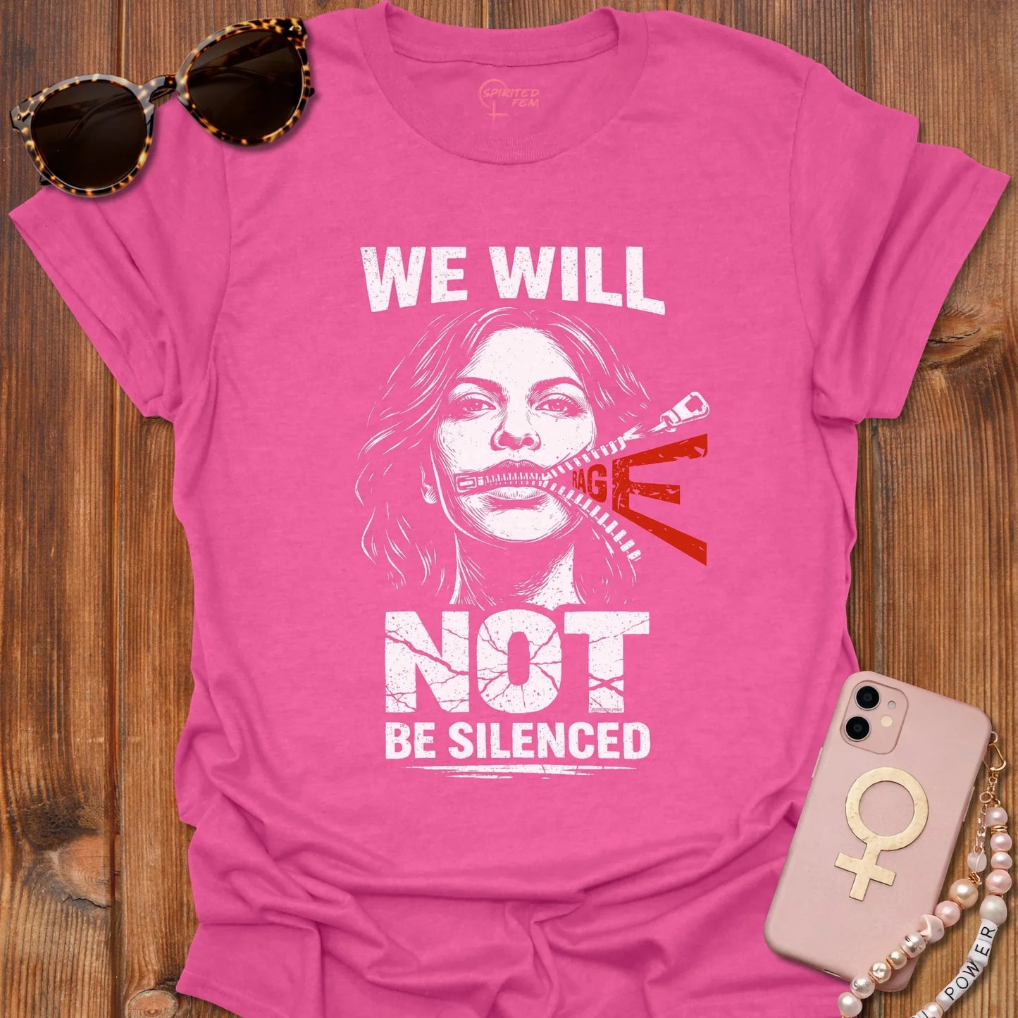 RAGE - We Will NOT Be Silenced - Spirited Fem