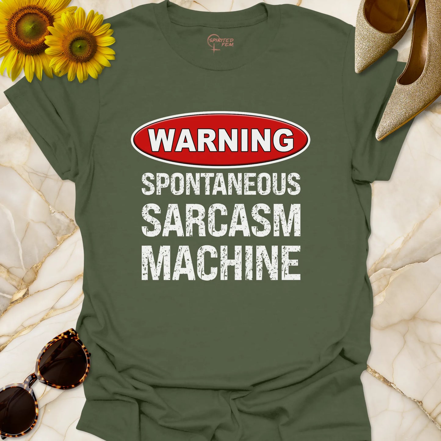 WARNING - Spontaneous Sarcasm Machine