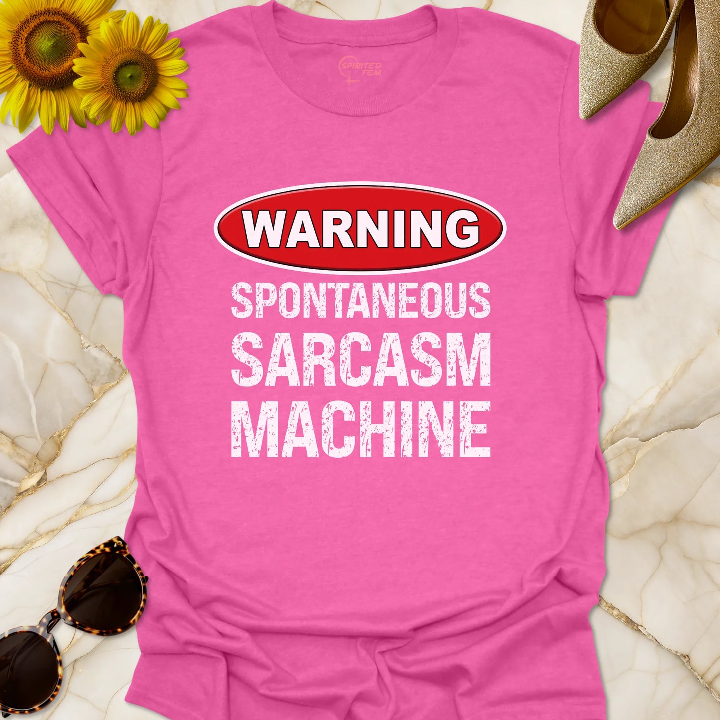 WARNING - Spontaneous Sarcasm Machine