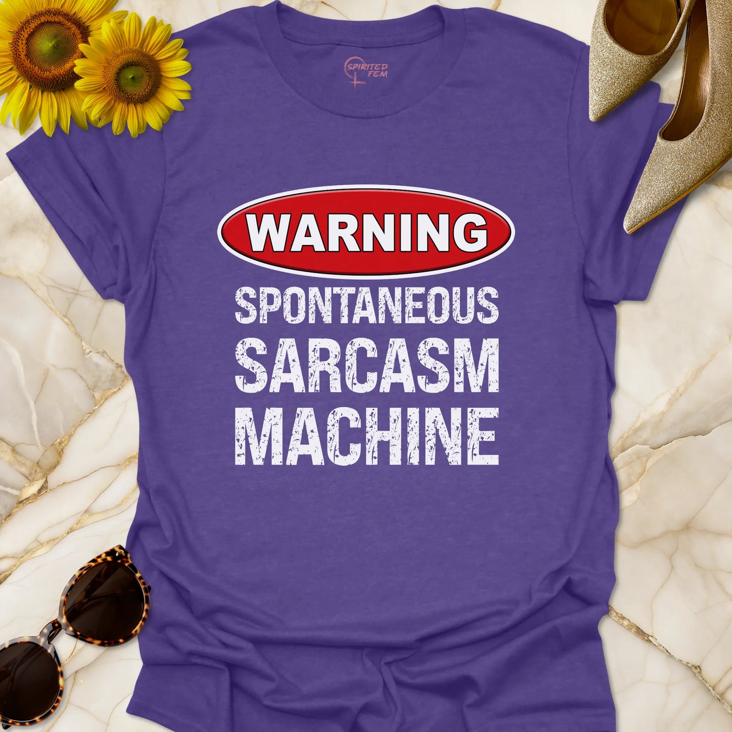 WARNING - Spontaneous Sarcasm Machine