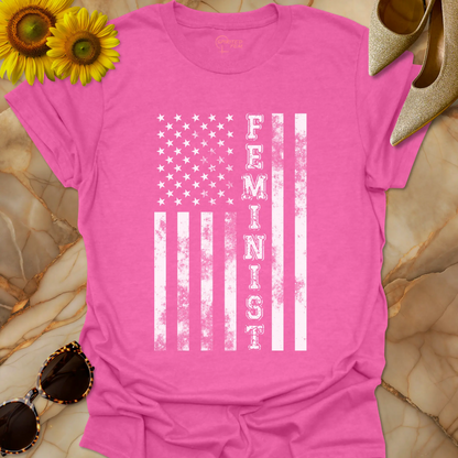 USA Flag Feminist