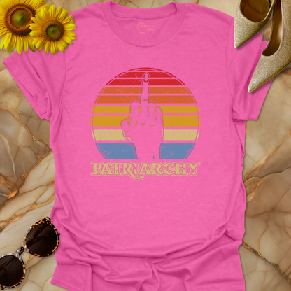 Fuck the Patriarchy - Vintage Retro Sunset