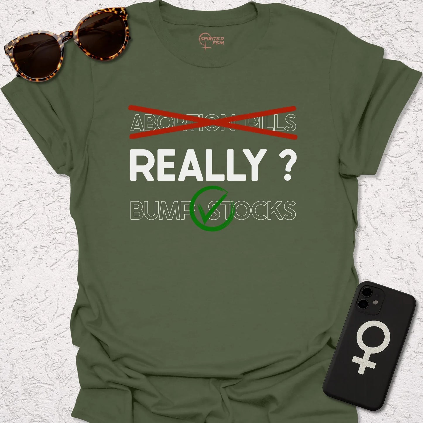 Abortion Pills NO, Bump Stocks YES - REALLY? - Spirited Fem