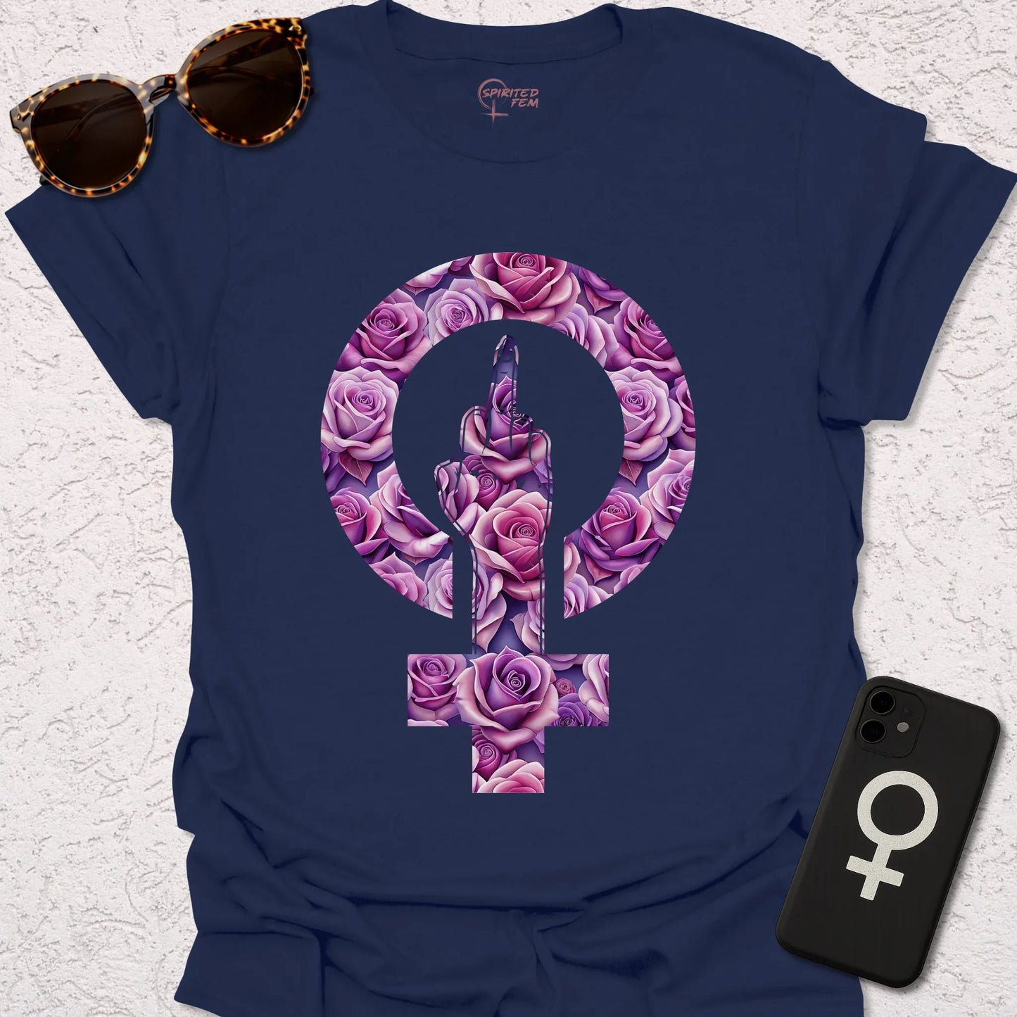 Floral 'Fuck You!' - Spirited Fem