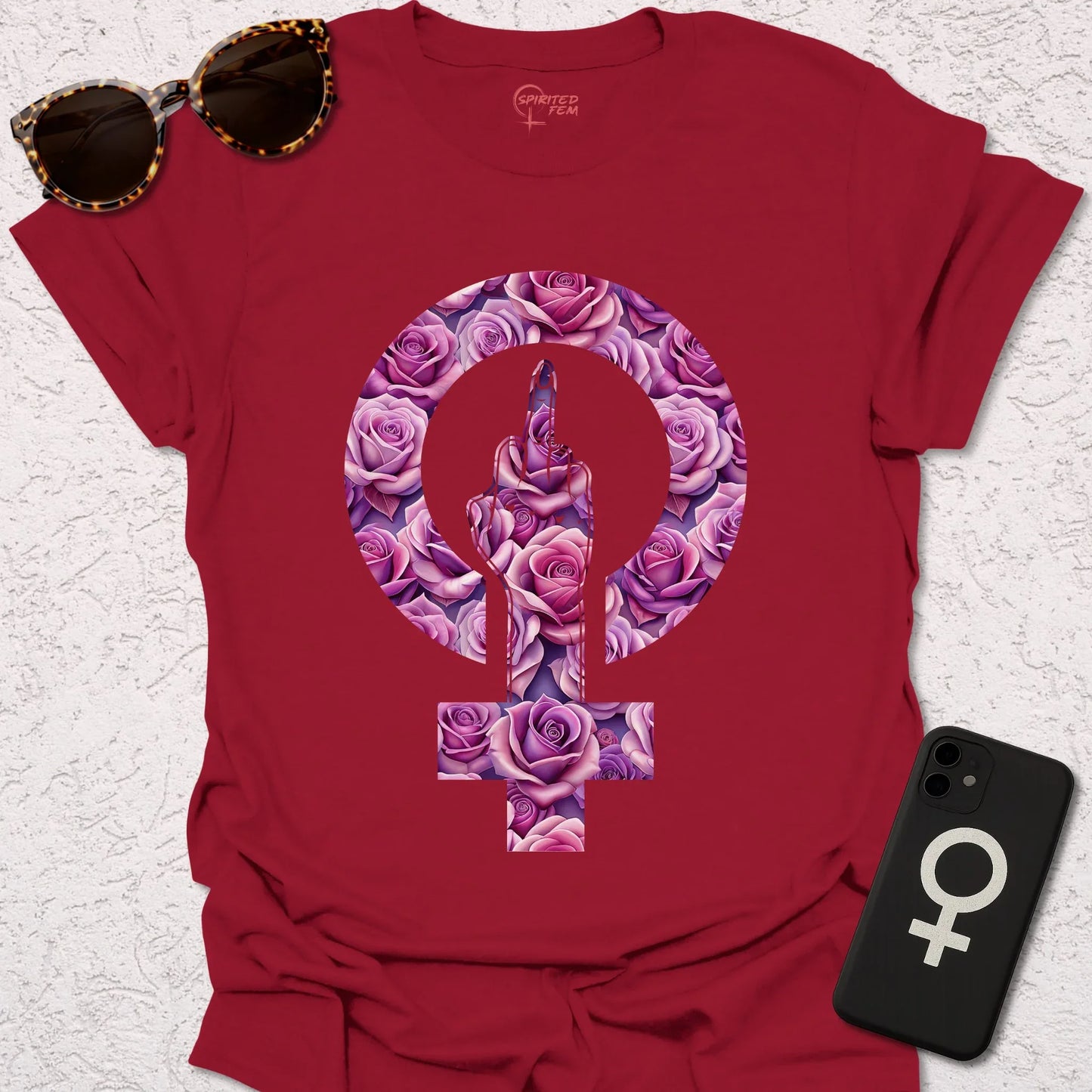 Floral 'Fuck You!' - Spirited Fem