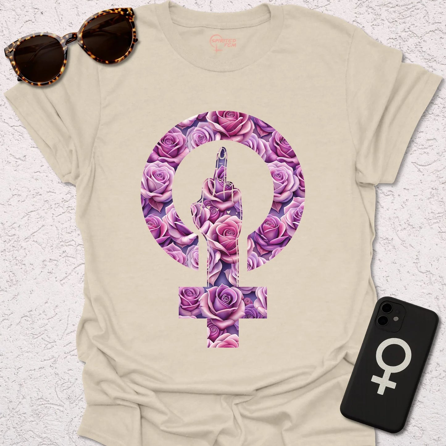 Floral 'Fuck You!' - Spirited Fem