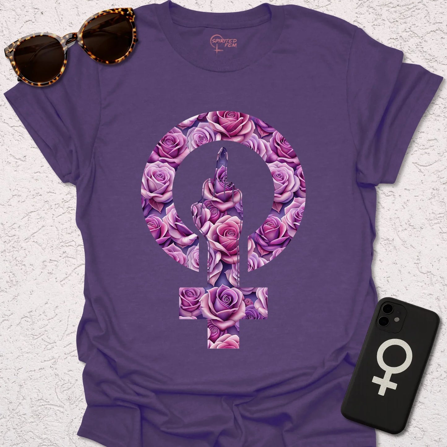 Floral 'Fuck You!' - Spirited Fem