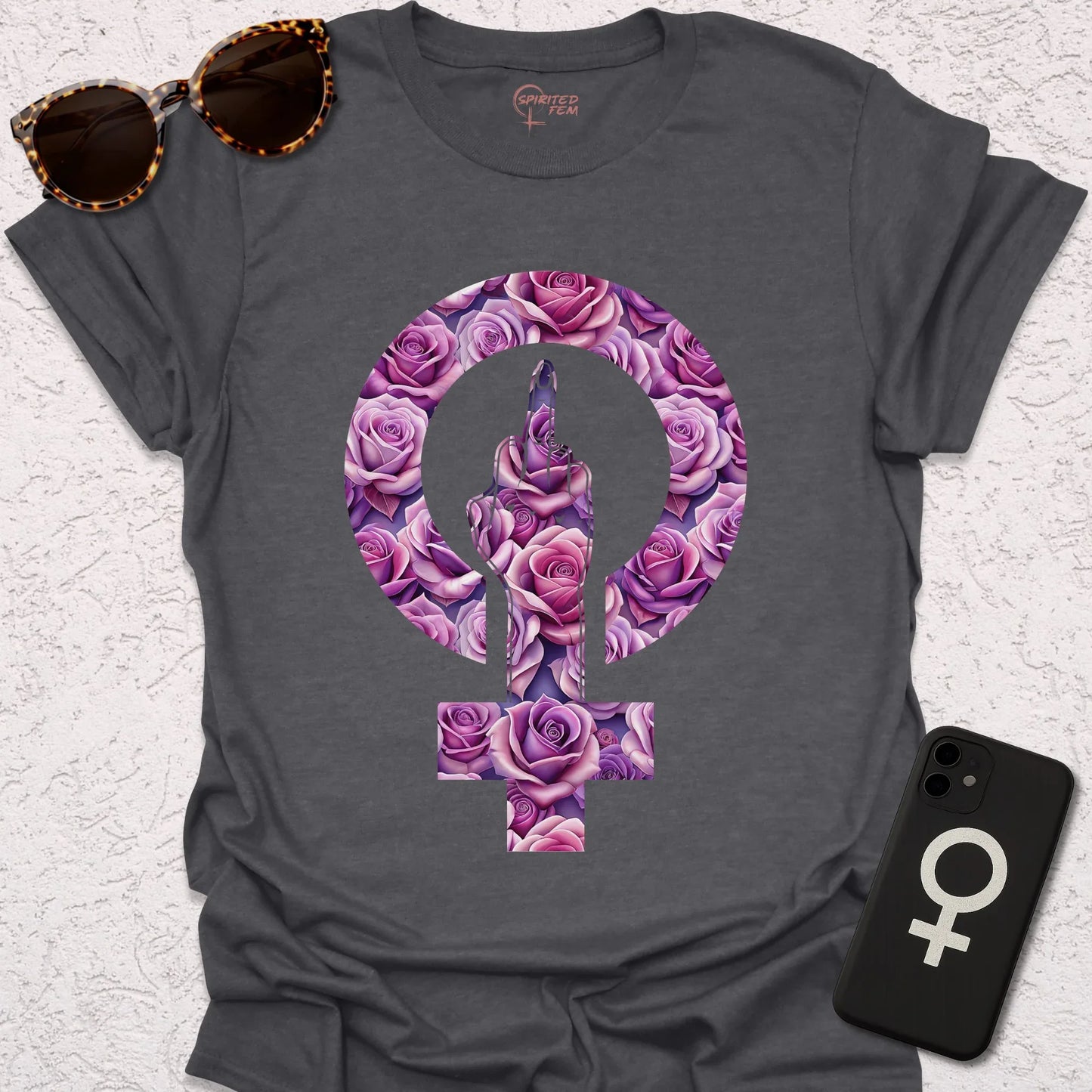 Floral 'Fuck You!' - Spirited Fem