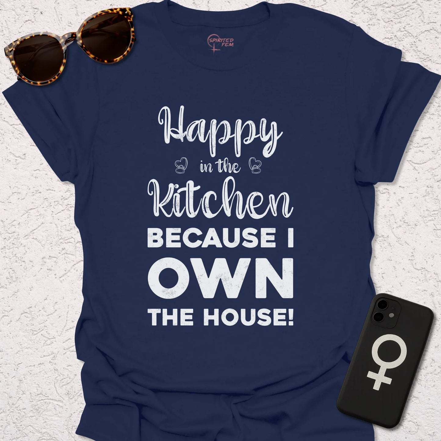Happy in the Kitchen - Spirited Fem