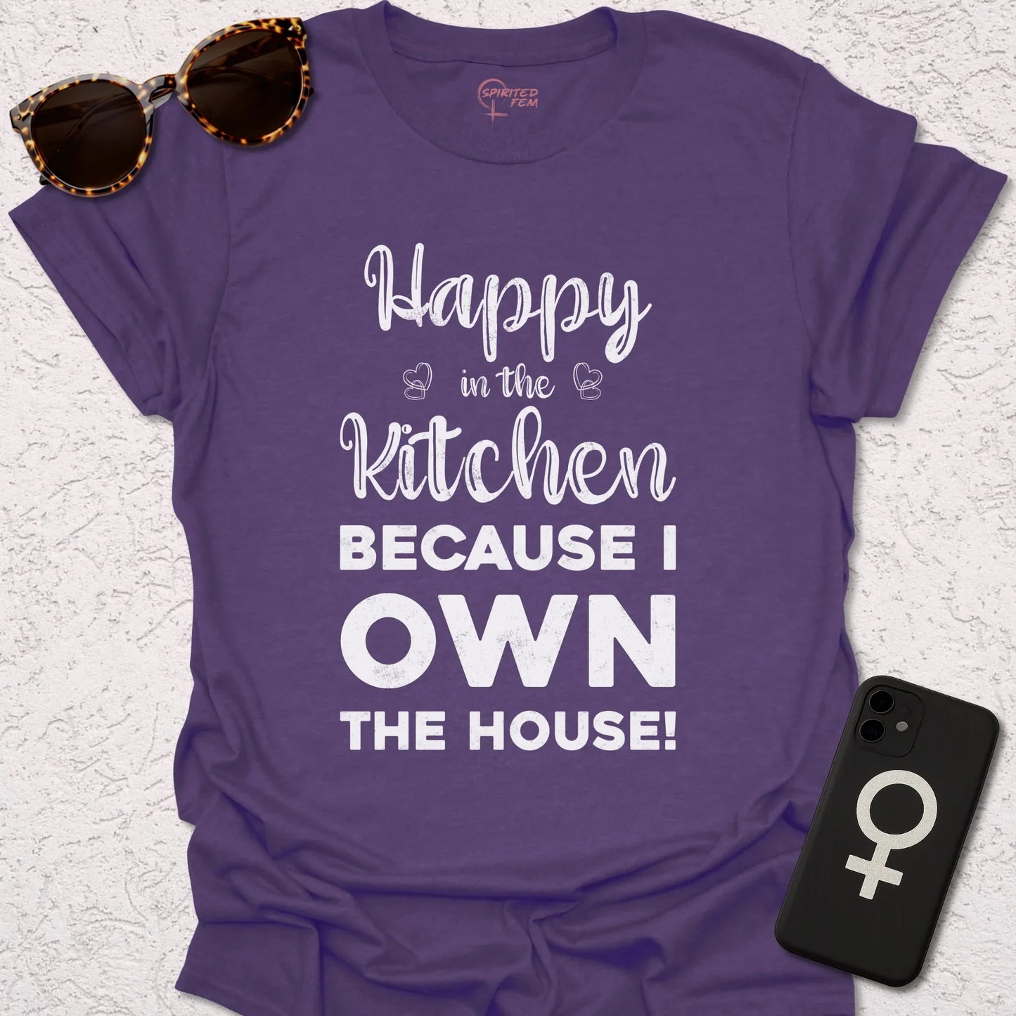 Happy in the Kitchen - Spirited Fem