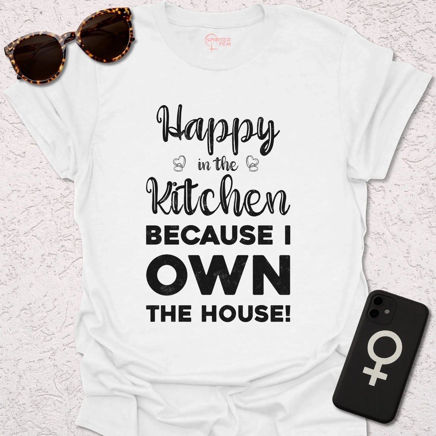 Happy in the Kitchen - Spirited Fem