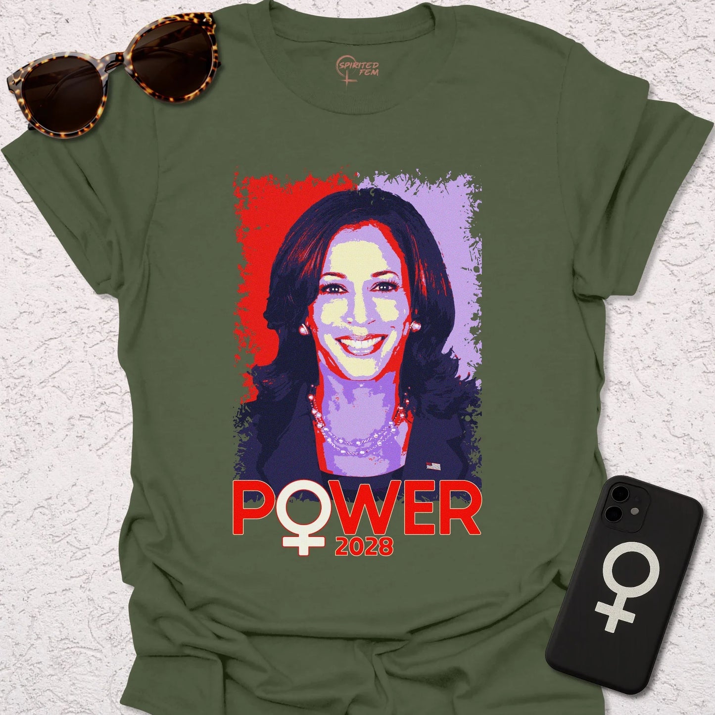 Kamala Harris POWER 2028 - Spirited Fem