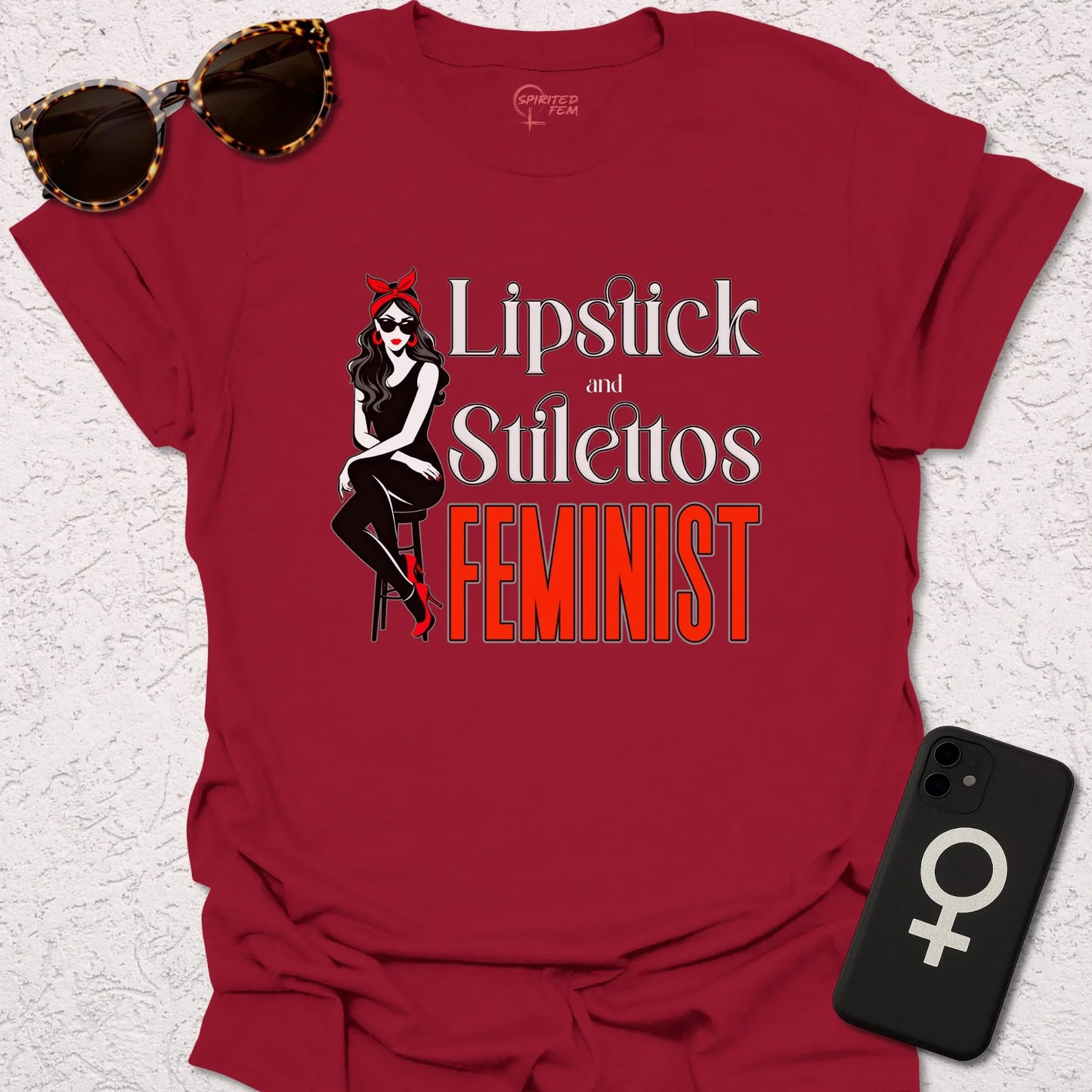 Lipstick & Stilettos Feminist - Spirited Fem