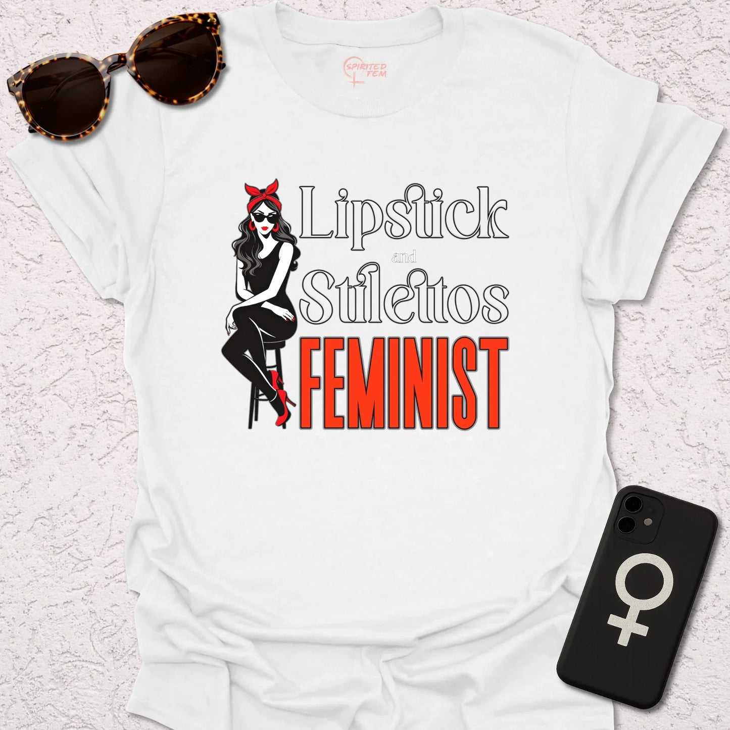 Lipstick & Stilettos Feminist - Spirited Fem