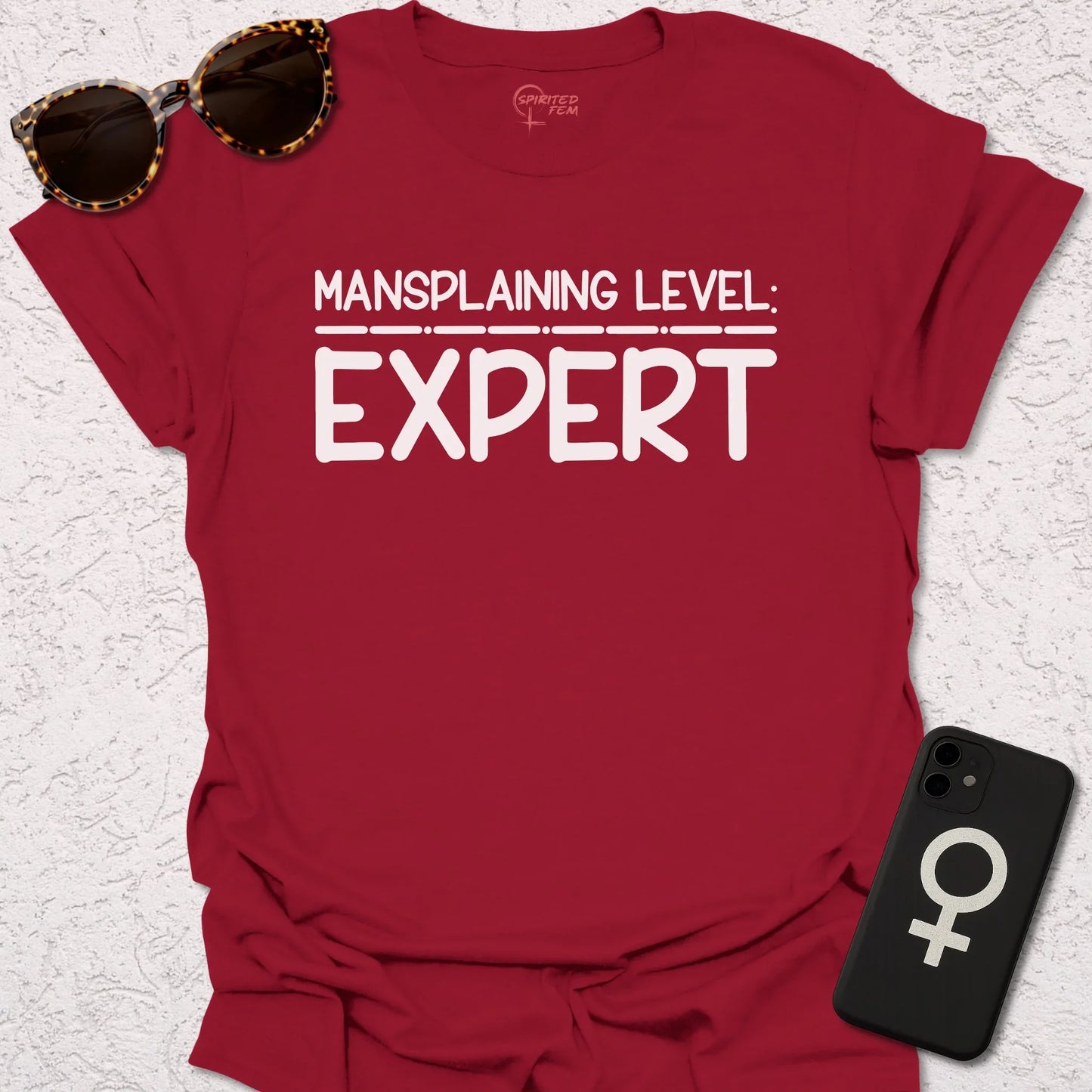 Mansplaining Level- EXPERT - Spirited Fem