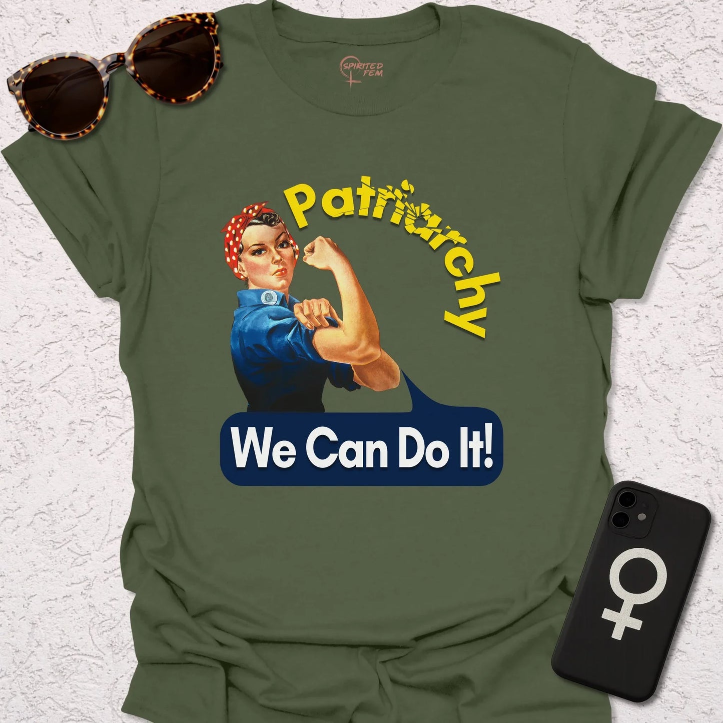Rosie the Riveter - Smash the Patriarchy - Spirited Fem