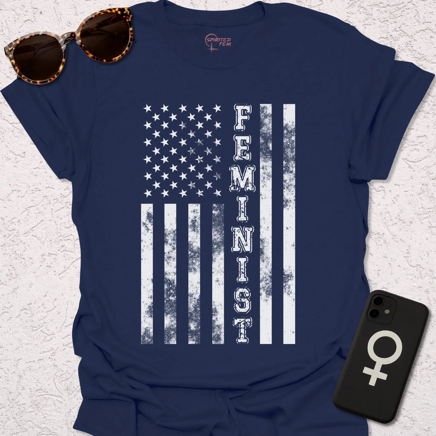 USA Flag Feminist - Spirited Fem