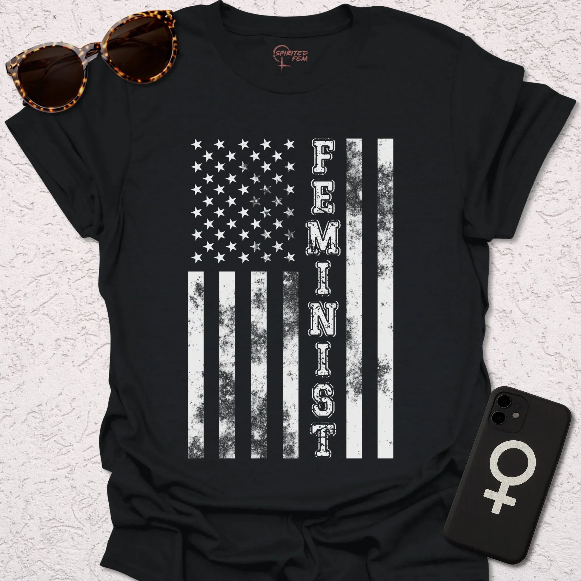 USA Flag Feminist - Spirited Fem