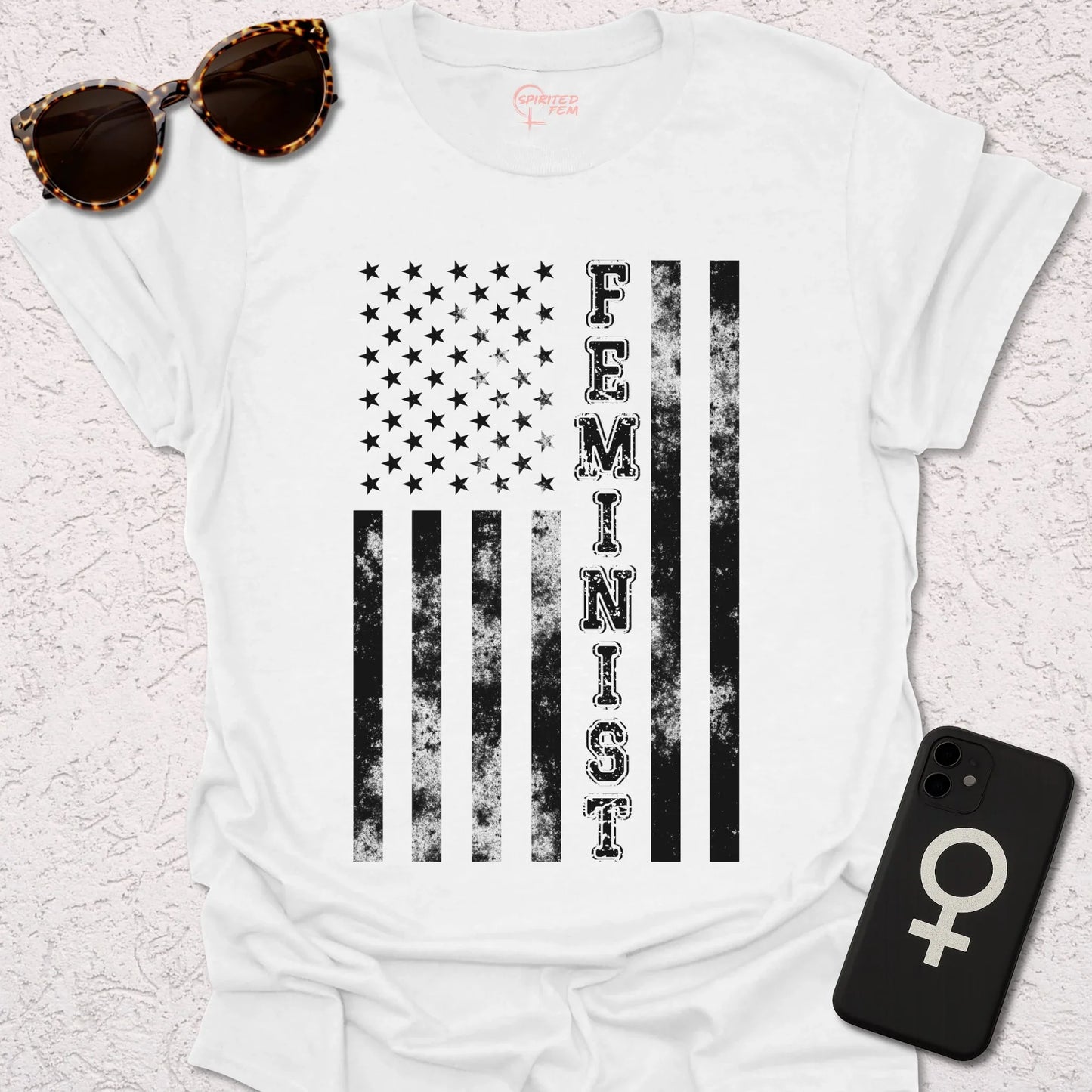 USA Flag Feminist - Spirited Fem
