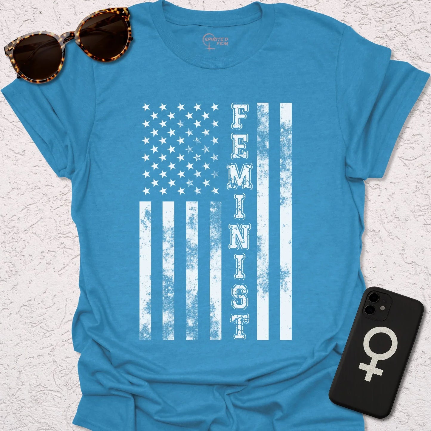 USA Flag Feminist - Spirited Fem