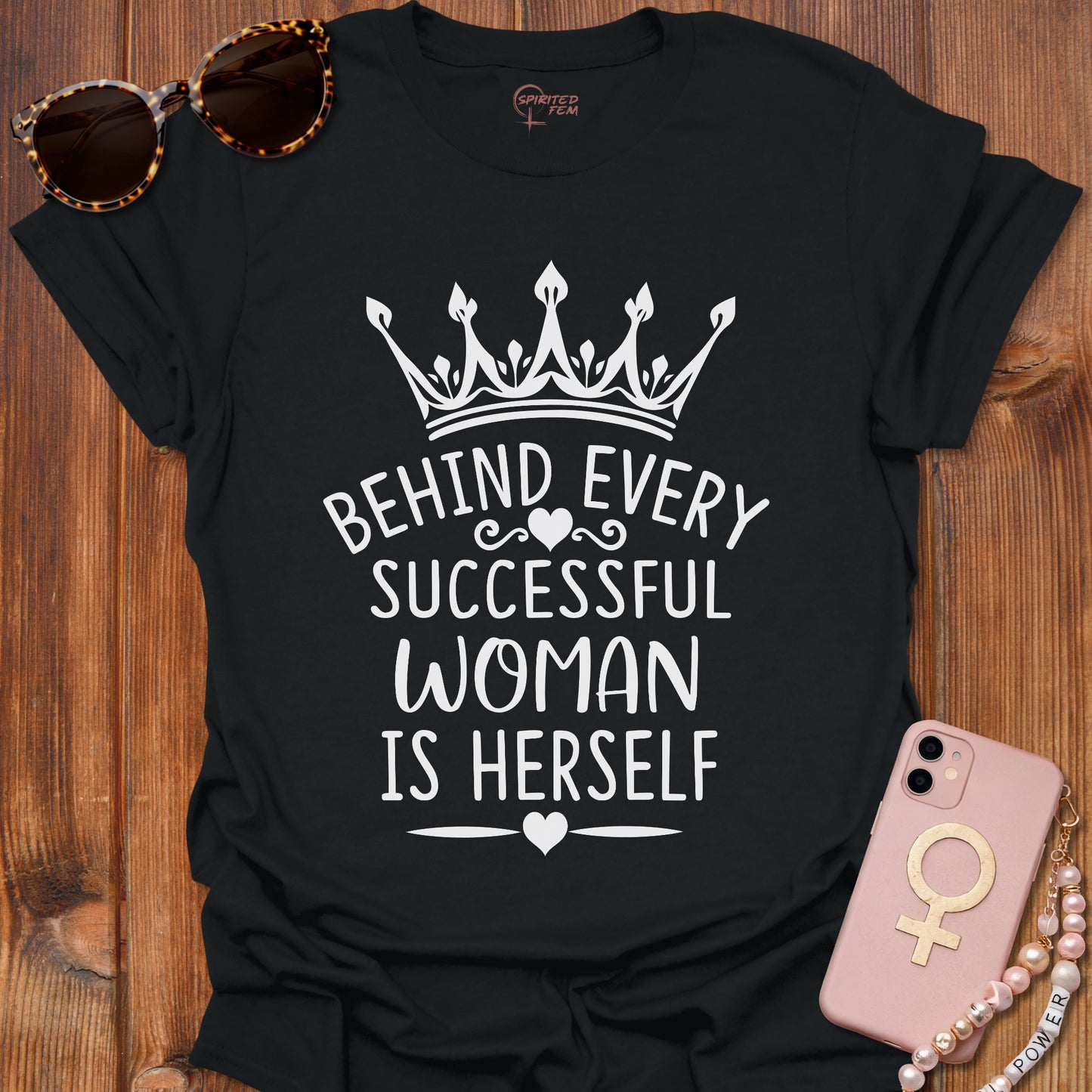 Behind Every Successful Woman Is Herself