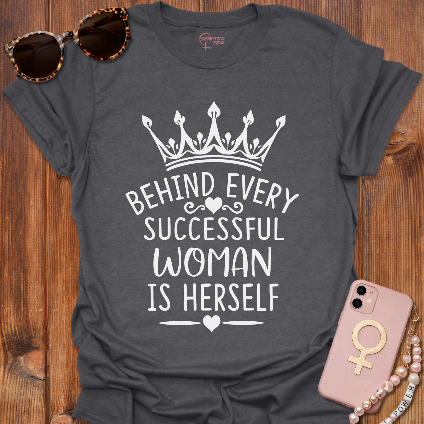 Behind Every Successful Woman Is Herself