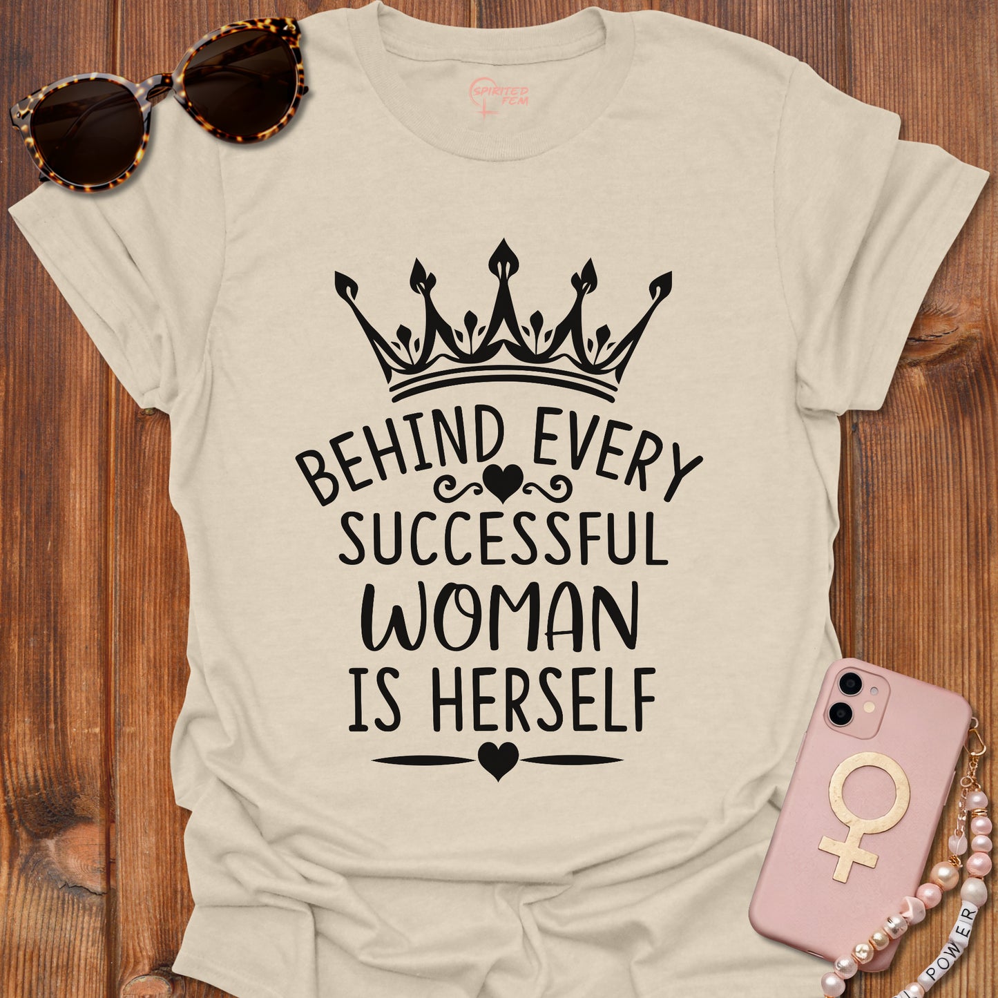 Behind Every Successful Woman Is Herself