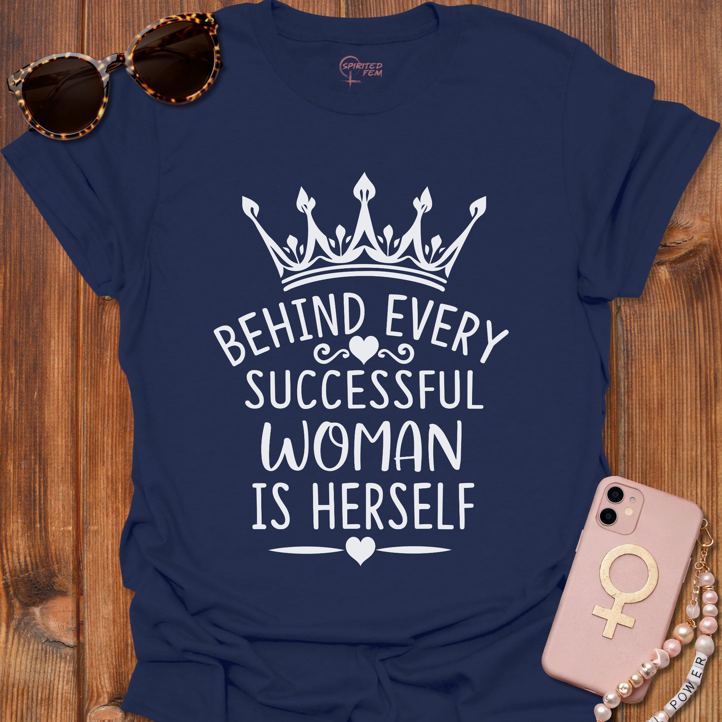Behind Every Successful Woman Is Herself