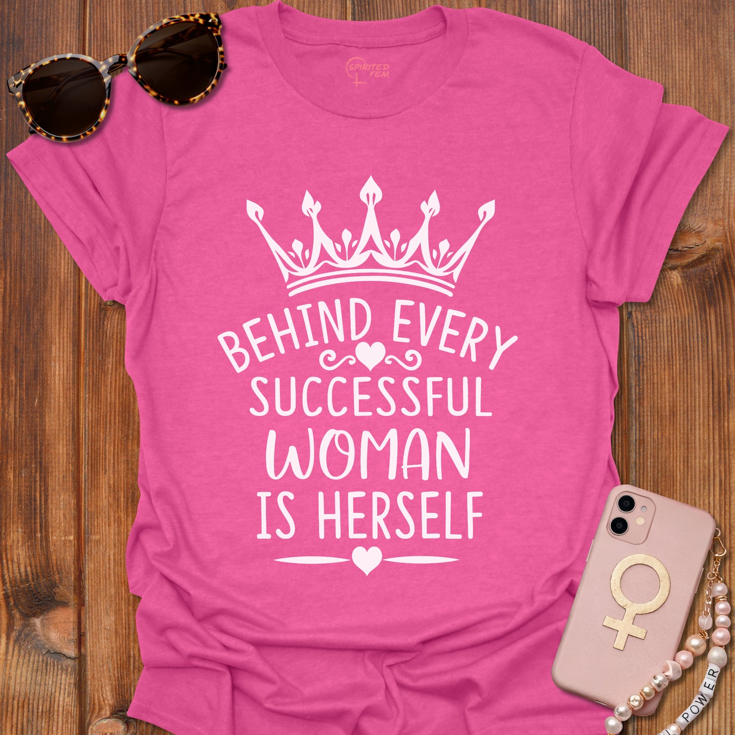 Behind Every Successful Woman Is Herself