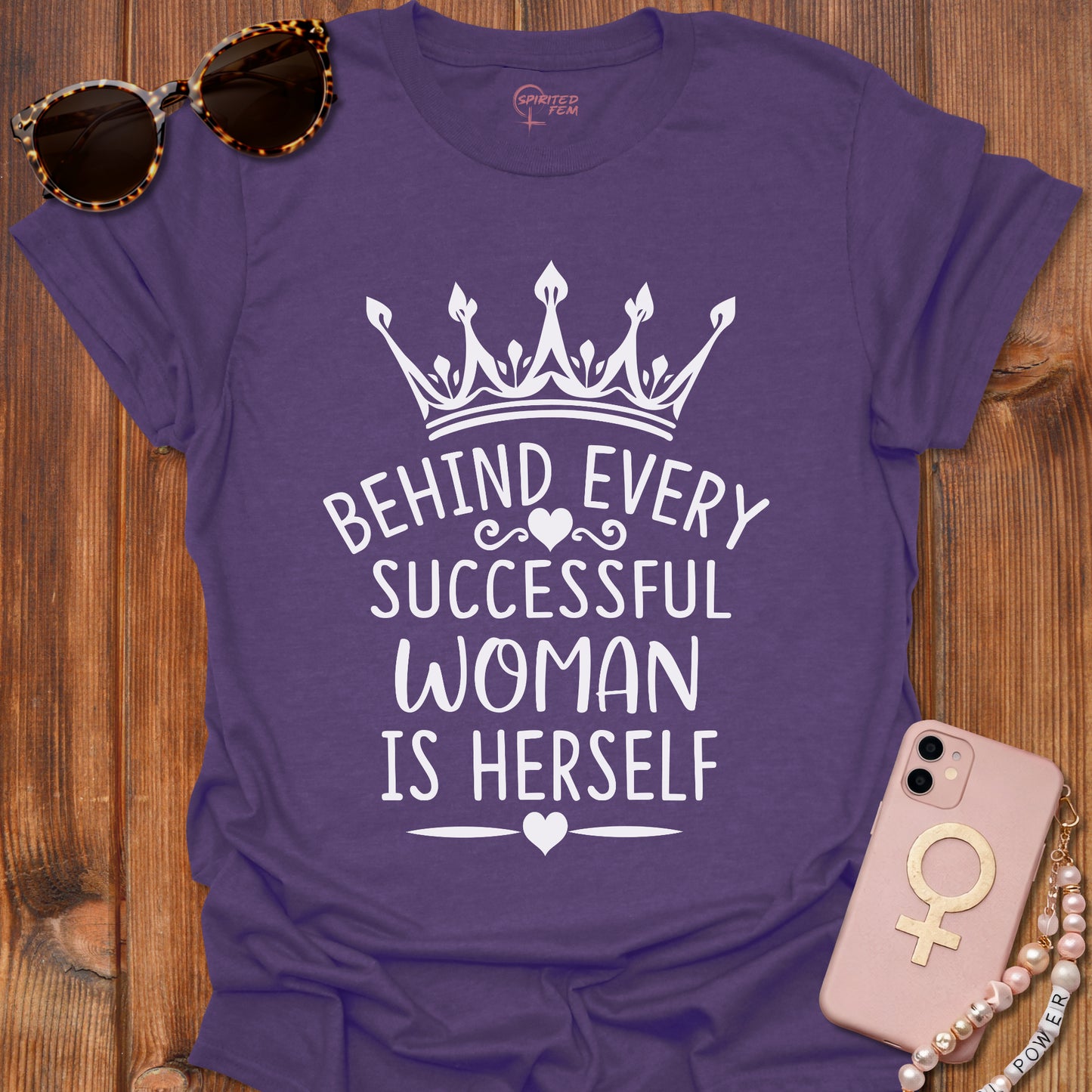 Behind Every Successful Woman Is Herself