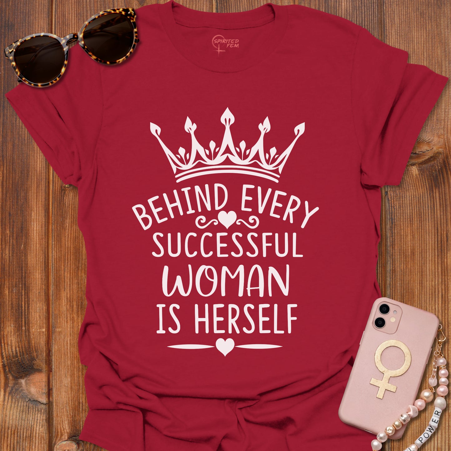 Behind Every Successful Woman Is Herself
