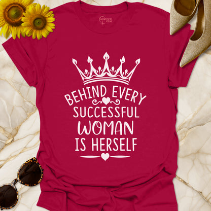 Behind Every Successful Woman Is Herself