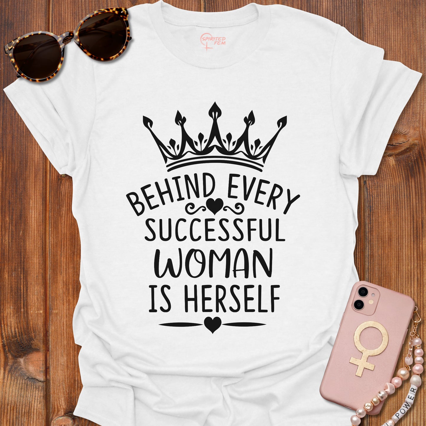 Behind Every Successful Woman Is Herself