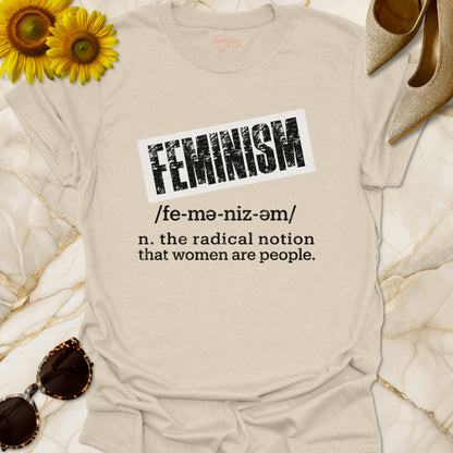 Feminism - The Radical Notion That Women Are People