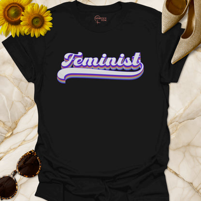 Five Colour Retro Feminist