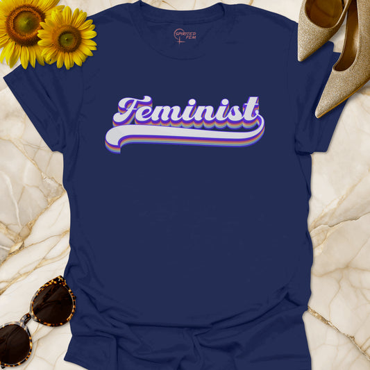 Five Colour Retro Feminist