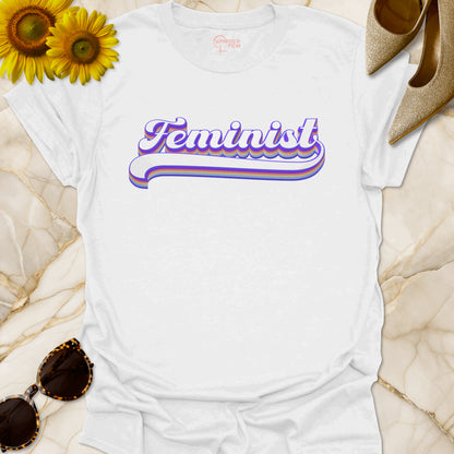 Five Colour Retro Feminist