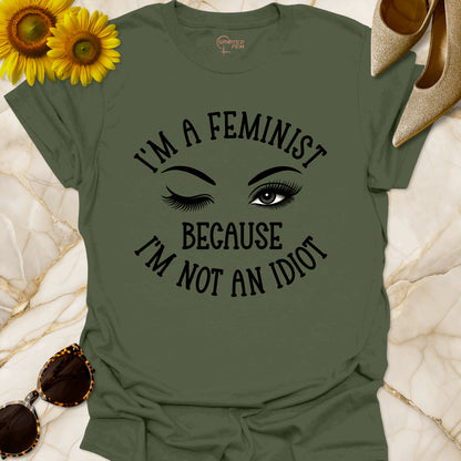 I'm A Feminist, Because I'm Not an Idiot - Winking